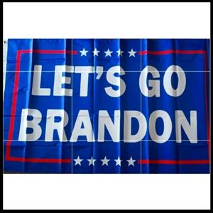 Let's Go Brandon Flag - Made in USA - Double Sided - 3ft+5ft - Very High Quality
